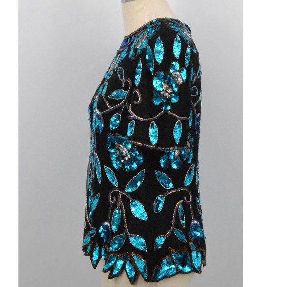 Stenay Sequins and Beaded Blouse - Picture 3 of 6